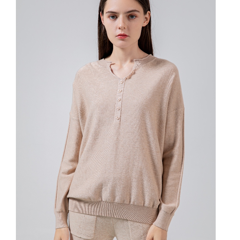Модный Trend Casual Joker Foundation вязаный маленький U воротник один из лучших 68035#